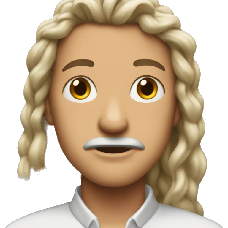 Blake face ￼ emoji