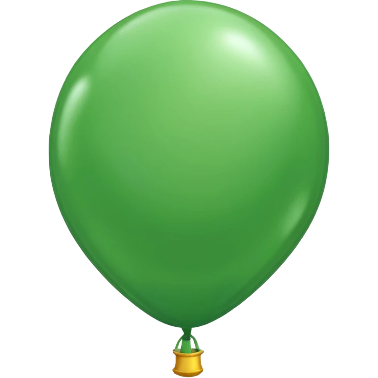 Green balloon emoji