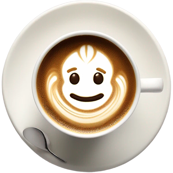 Aesthetic coffee emoji