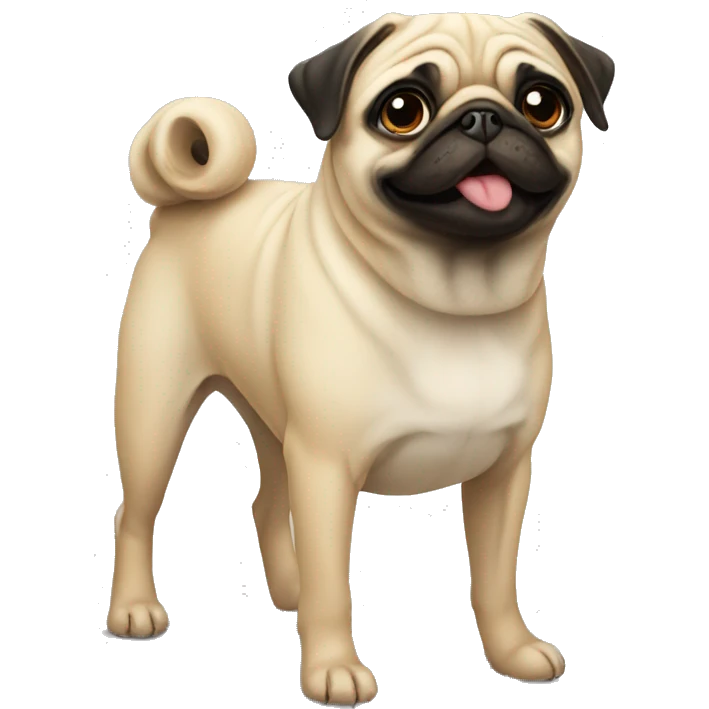 Pug emoji