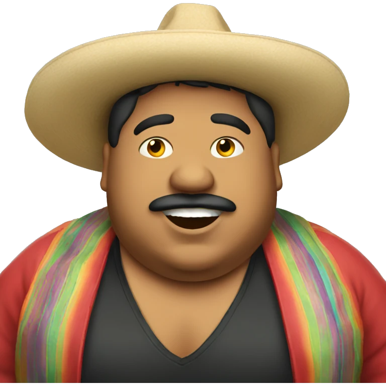 fat mexican who plays piano emoji