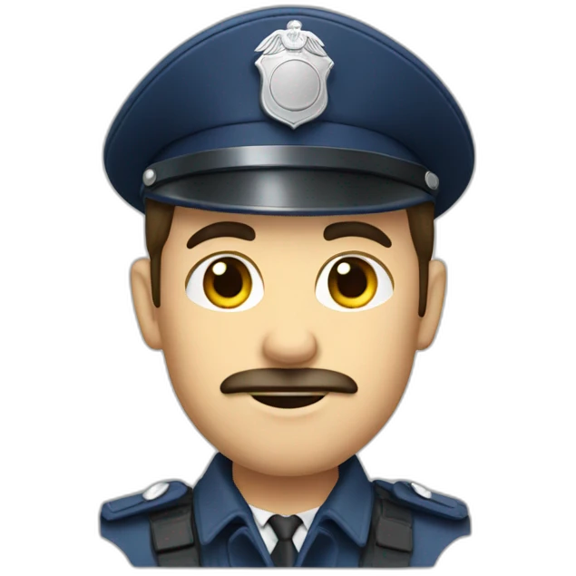 French-policeman emoji
