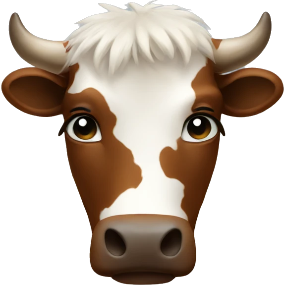 Cowhide emoji