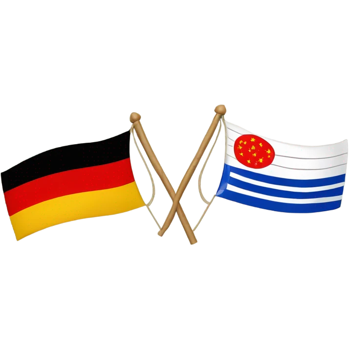 german flag with taiwan  emoji