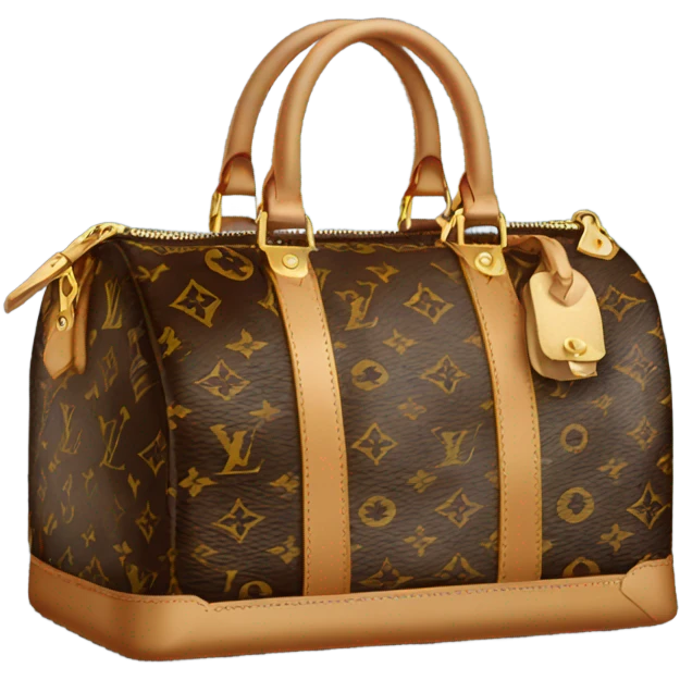  Louis Vuitton bag emoji