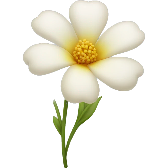 Elegant flower  emoji
