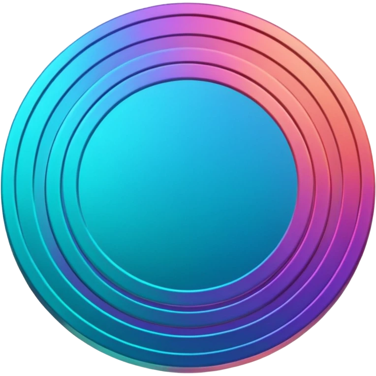Many Coins pack
in gradient of turquoise, blue, pink, purple, and coral
 emoji