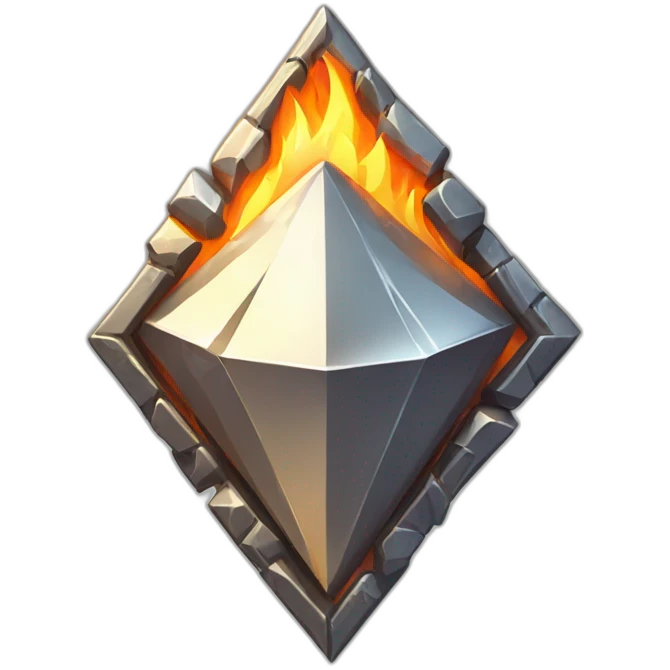 Pixel Badge Coin Diamond Flame Shiny Reward Legendary Unique Epic emoji