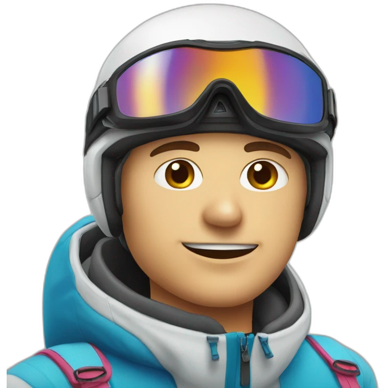 moniteur de ski esf emoji