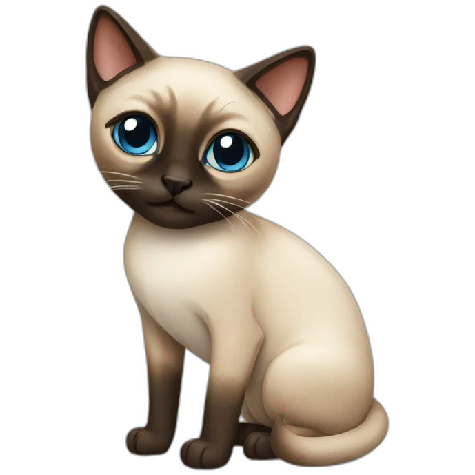 siamese cat emoji
