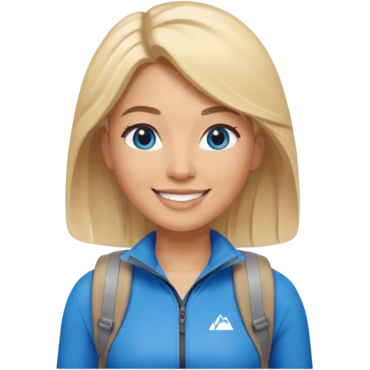 memoji face iphone: celebrity women hiking emoji