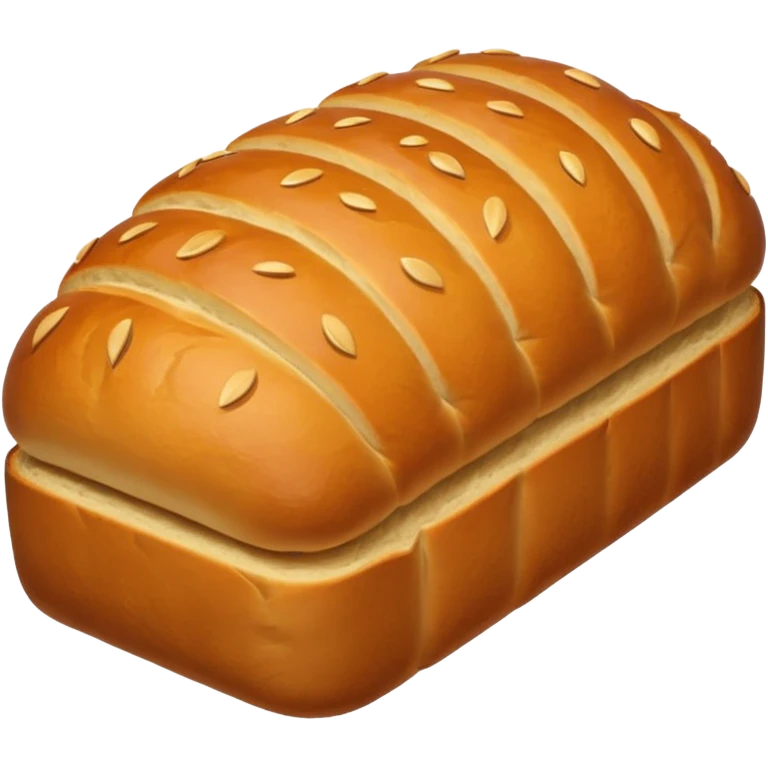 bread loaf taking a nap emoji