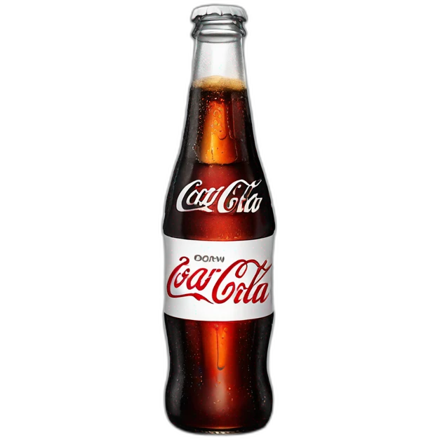 Coca Cola Zero Flasche emoji