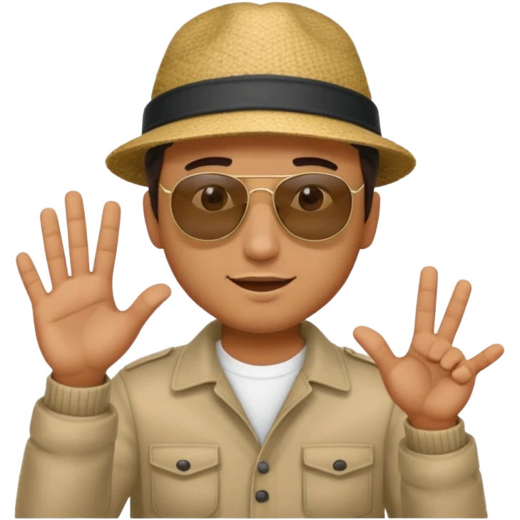 man gesturing "NO" with his hands  emoji