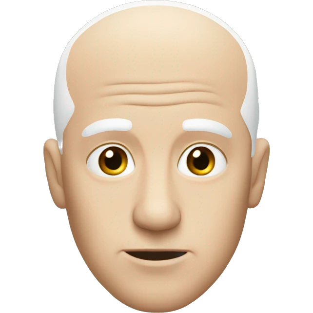 white bald man face palming emoji