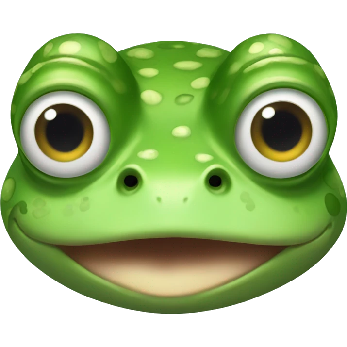 frog rolling eyes emoji