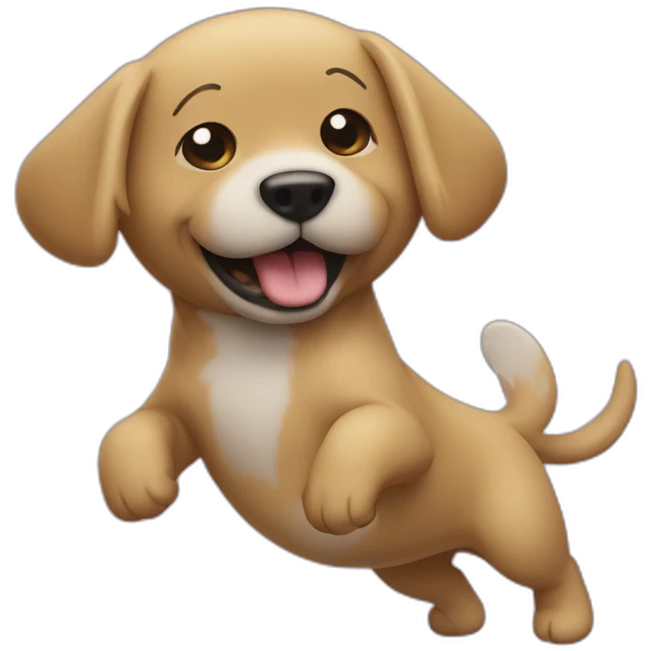 dog dabbing emoji