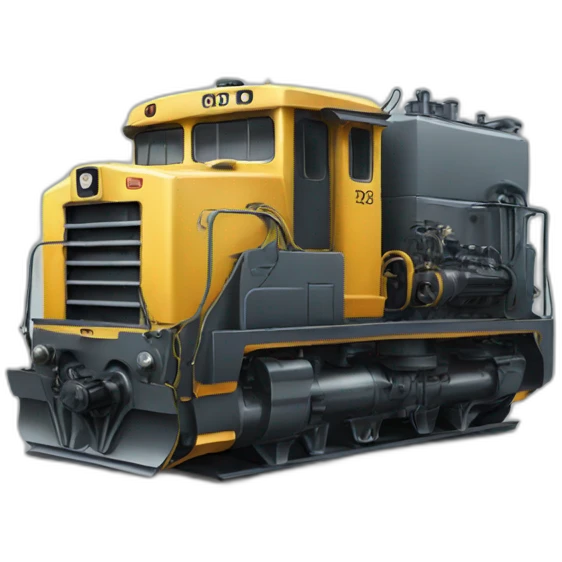 Diesel engine emoji