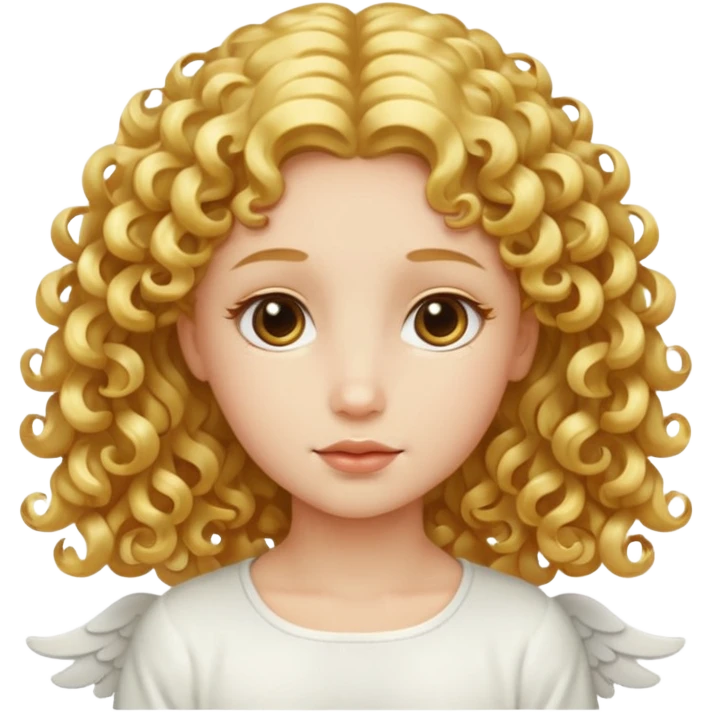 Angel with golden curls




























 emoji