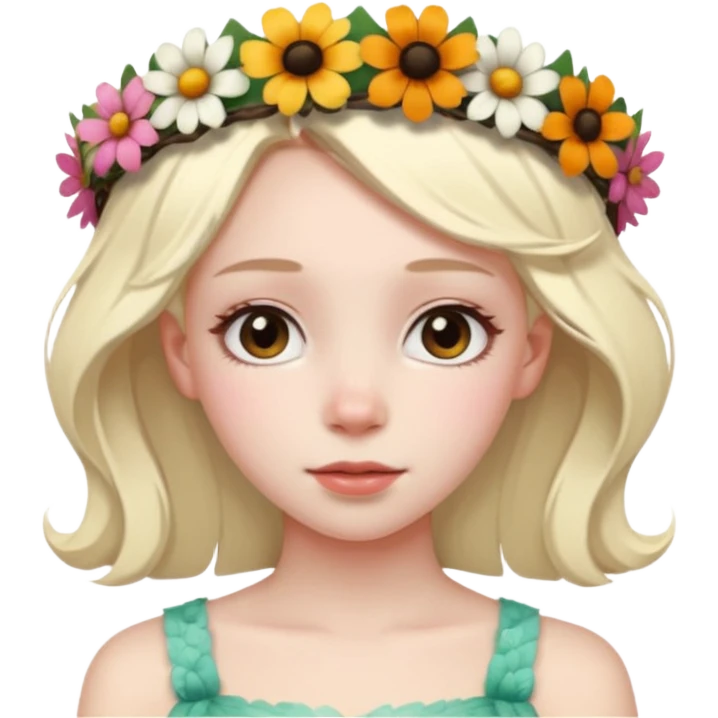 Envy - feeling of discontent at another's advantages or possessions - young plain girl looking sideways at a very pretty black girl  emoji