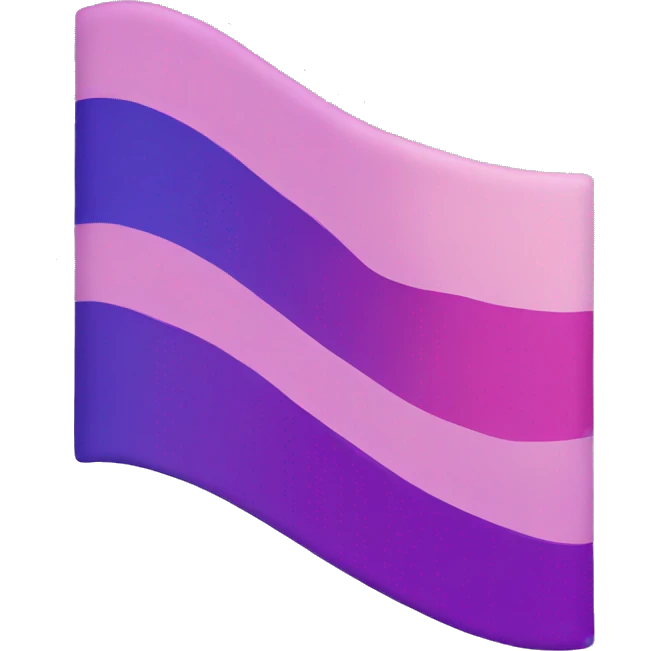 Bisexual flag emoji