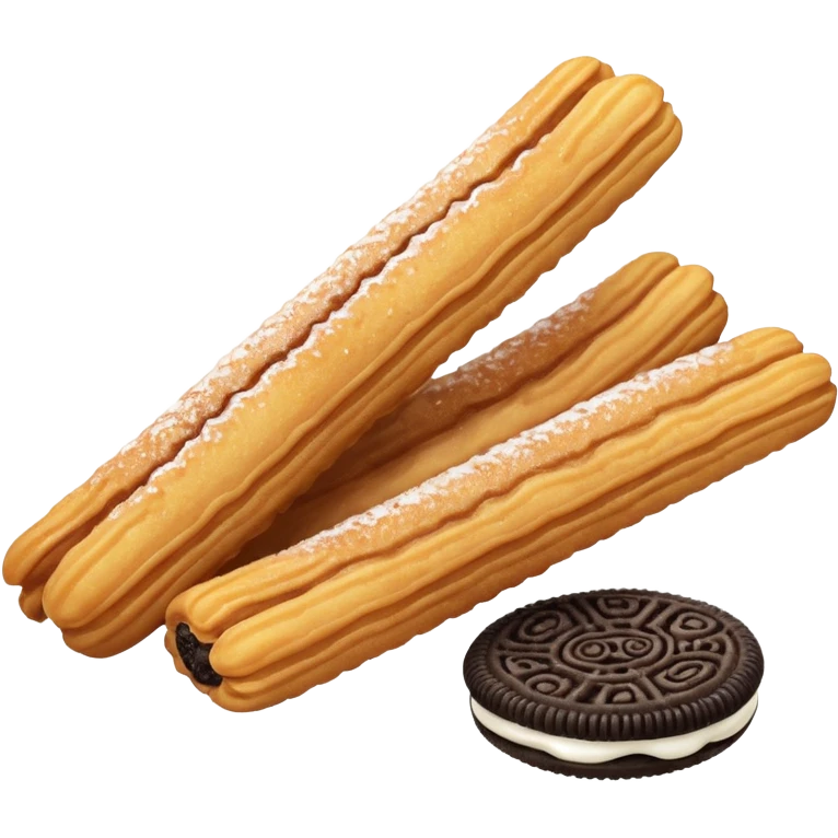 churros oreo emoji