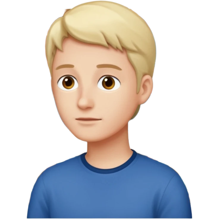 A person looks at a shelf with books, but turns away from them. emoji