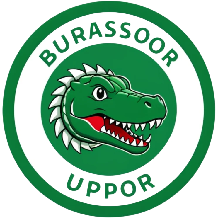 Green,white color Bursaspor turkish football club logo emoji
