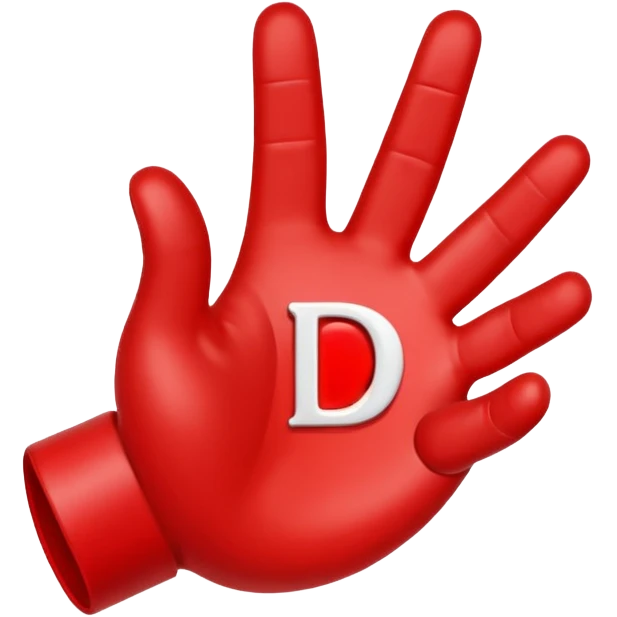 I want hand heart inside it d to be there emoji