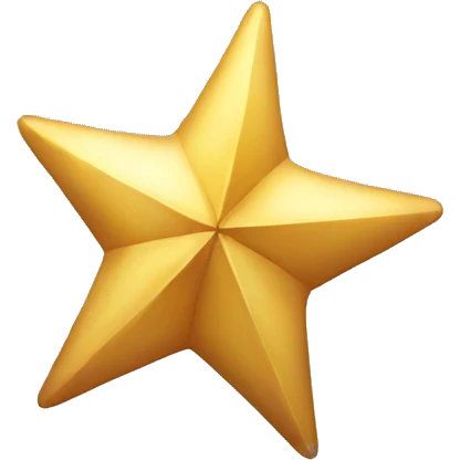 Gift star emoji