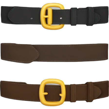 Ceinture emoji