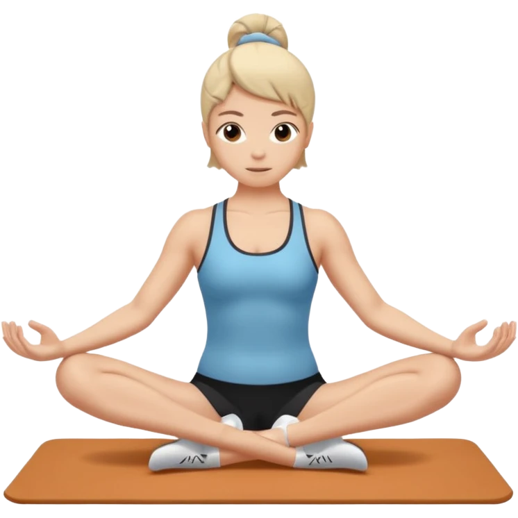 Mat pilates teaser emoji