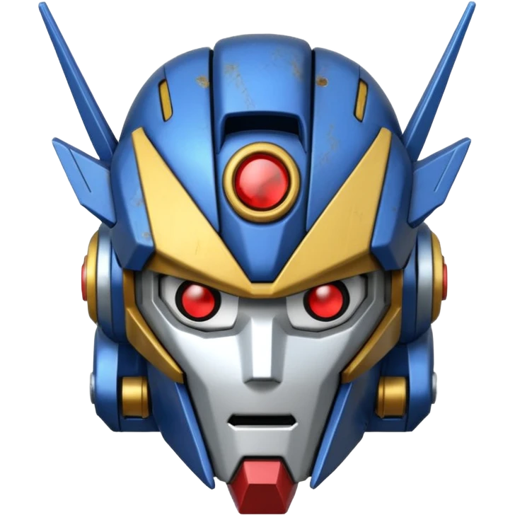 Gundam head emoji