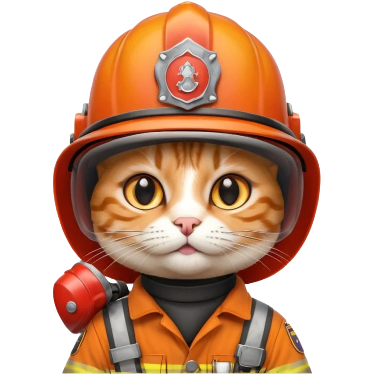 fireman cat emoji