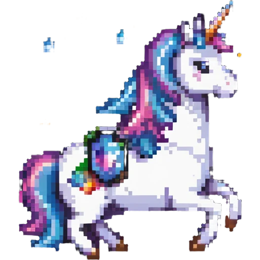 rocketship unicorn emoji