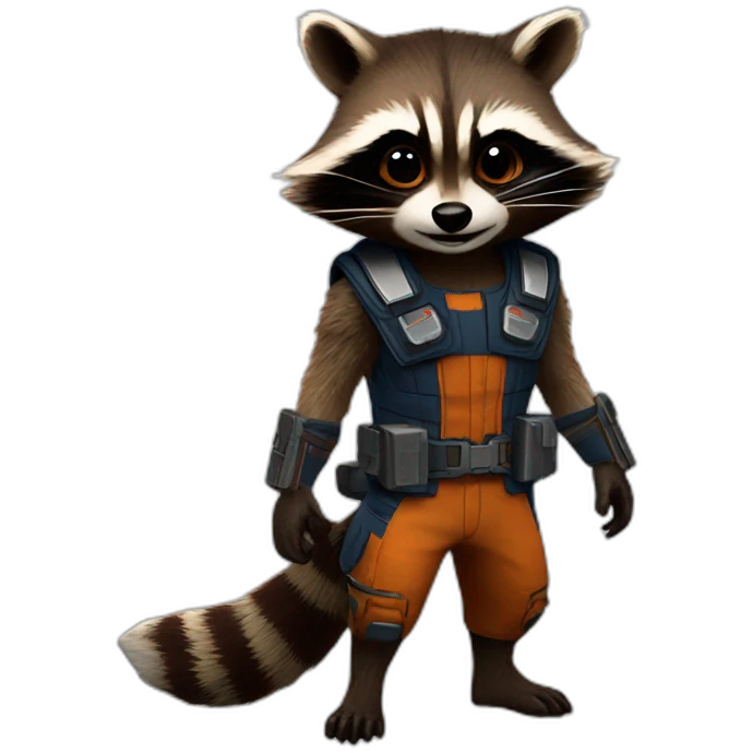 Rocket Raccoon emoji