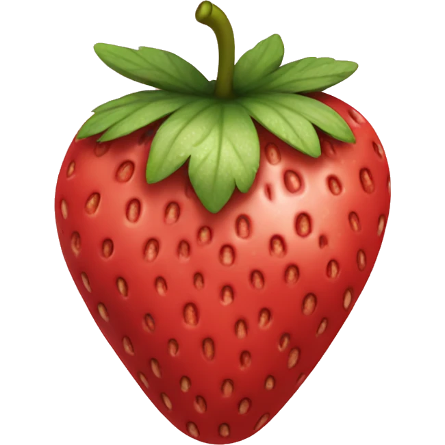 Strawberry emoji