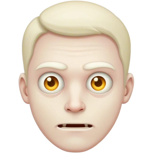Creepy guy emoji