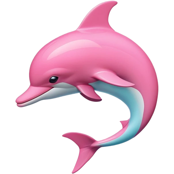 Pink dolphin  emoji