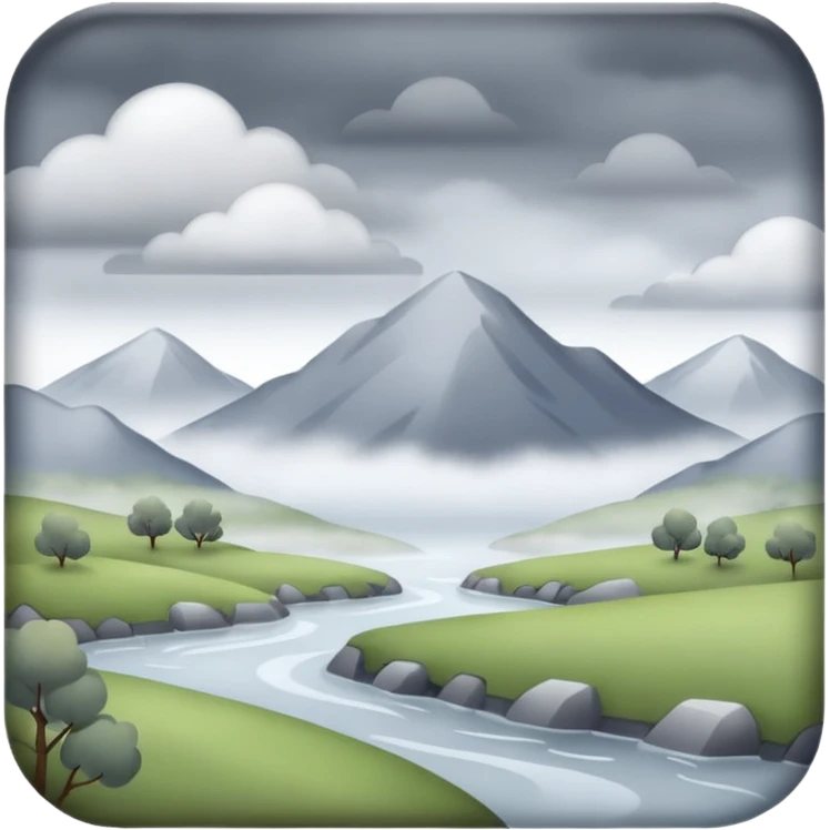 sleeting weather landskape emoji