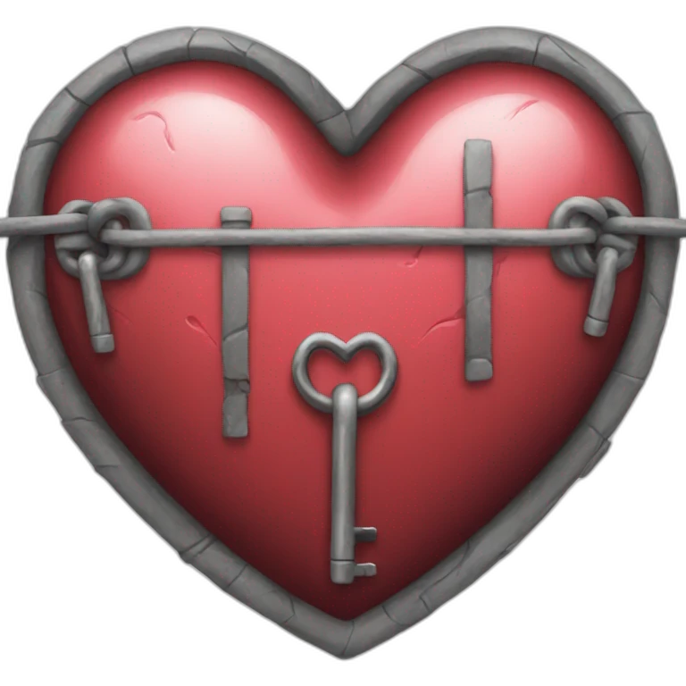 Locked heart emoji