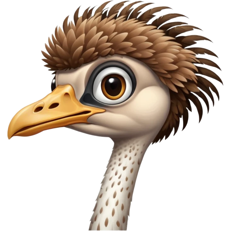 ostrich emoji