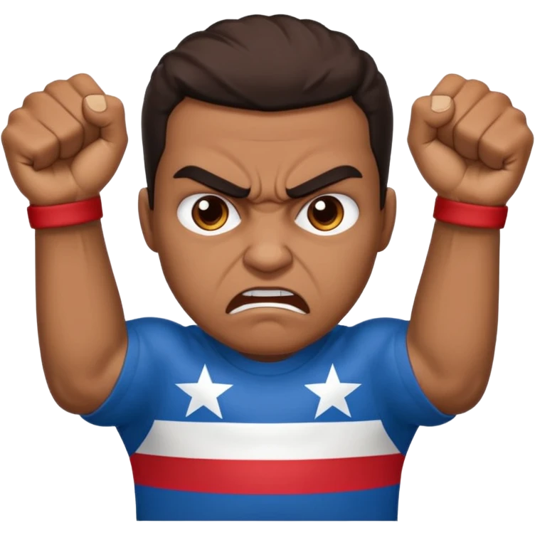 Angry Puerto Rican  emoji