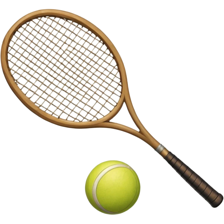 Racket and ball emoji