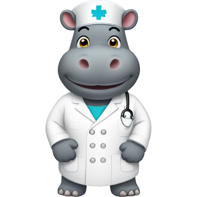 Hippo nurse emoji