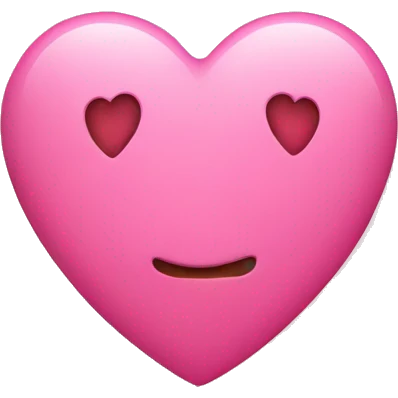 Pink heart emoji