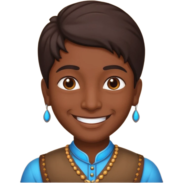 generate an pof an indian emoji