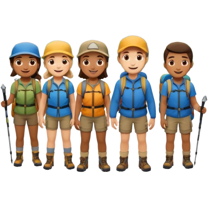 Mountain Campers. emoji