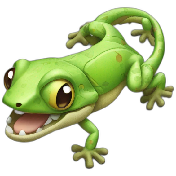 mechanical gecko emoji