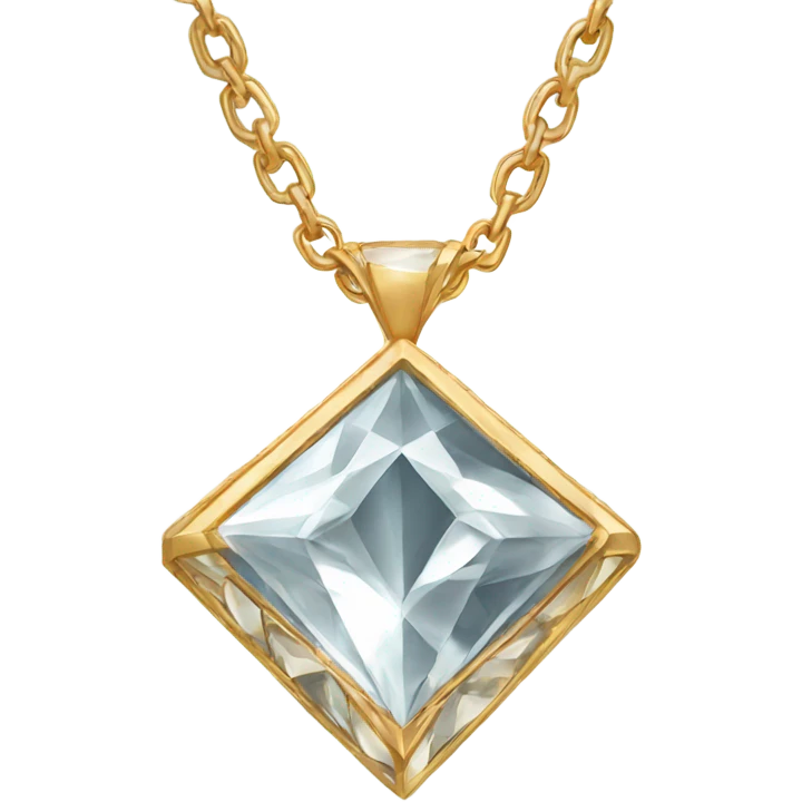 diamond necklace emoji